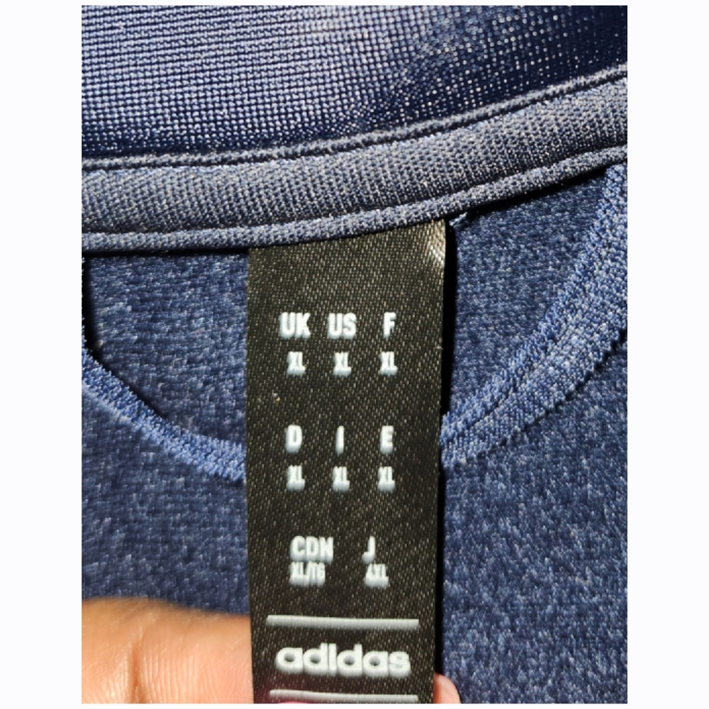 Adidas | Men's Blue Camoflauge Jacket - Picture 6 of 6